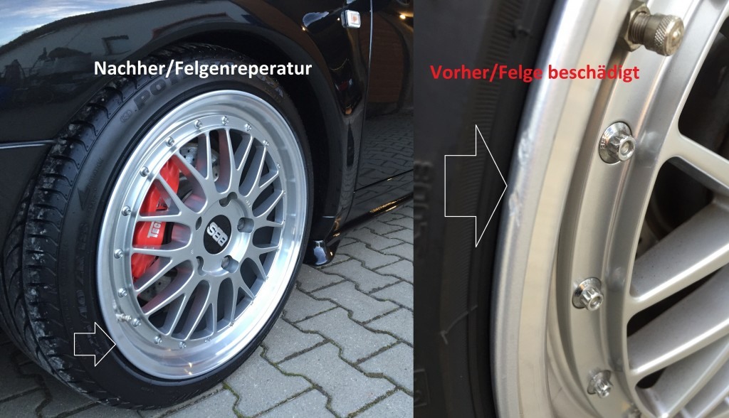 Felgenreparatur in München
